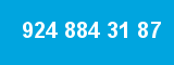 924 884 31 87 924 884 31 87